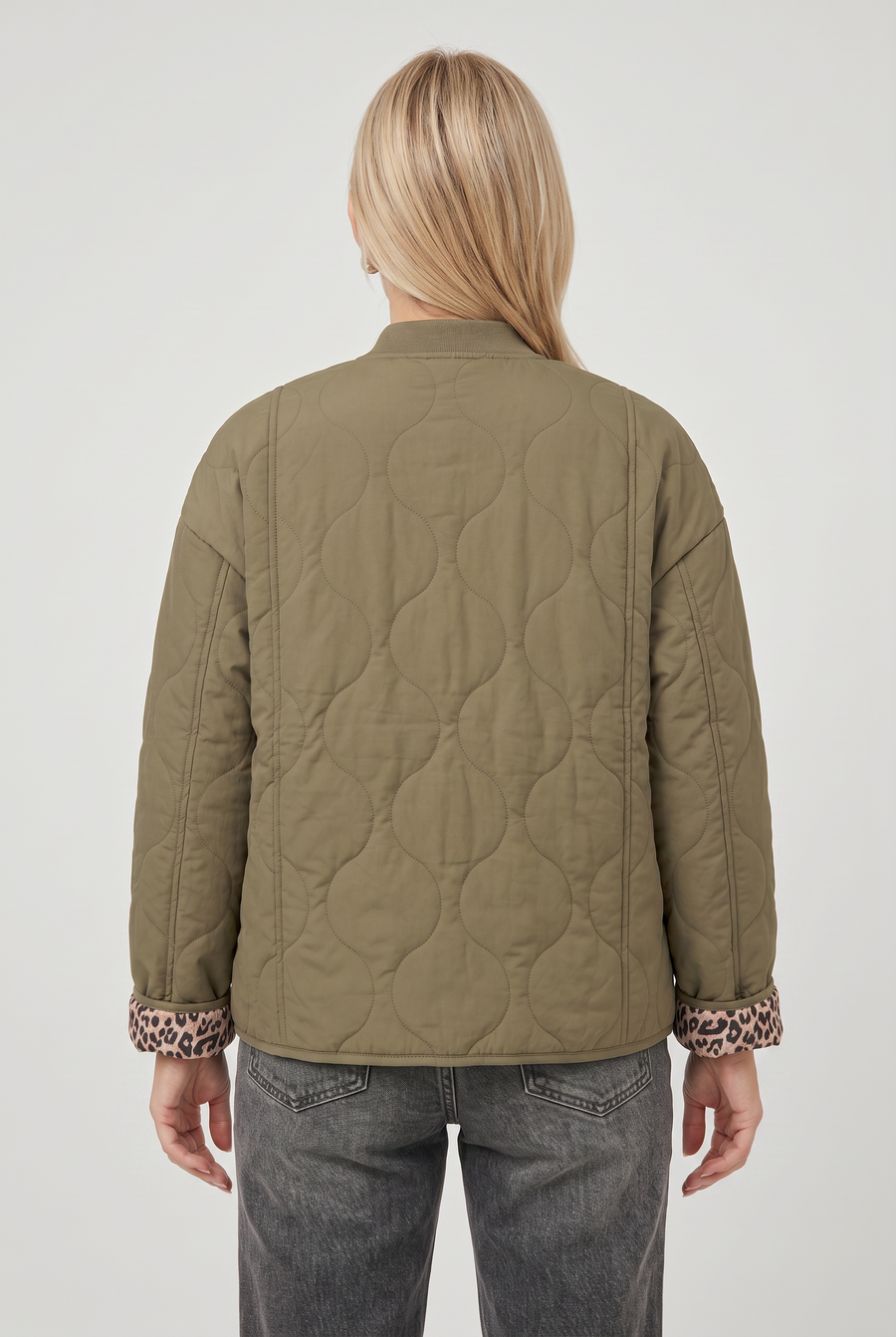 Women's Quilted Coat | Button Down