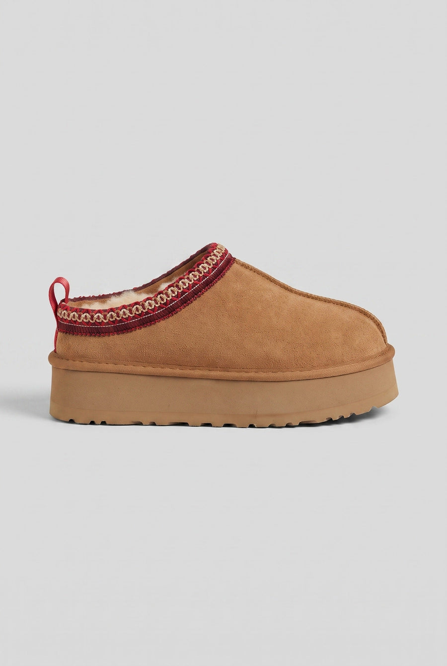 Women's Slippers | Platform Braid Trim