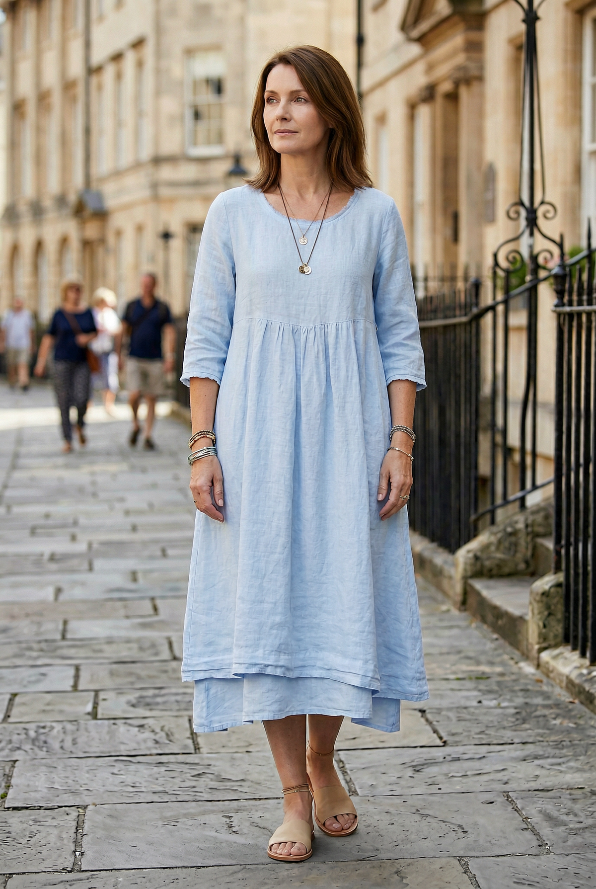 Women’s Summer Dress | Midi Long Sleeve