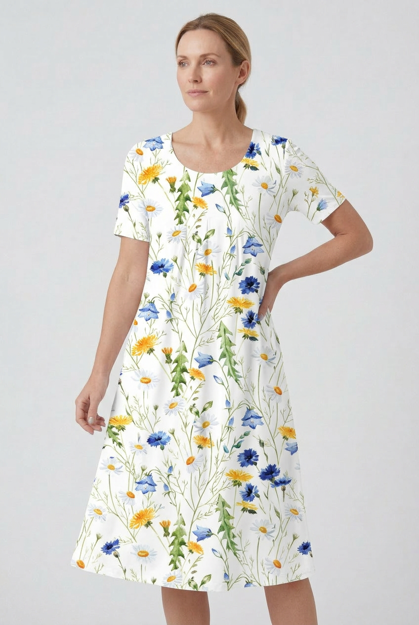 Women’s Summer Dress | Midi with Print