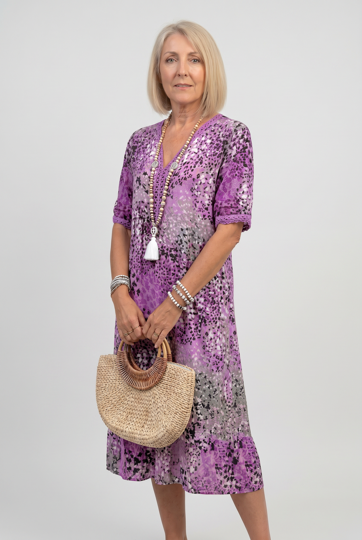 Women's Summer Dress | Printed Mini