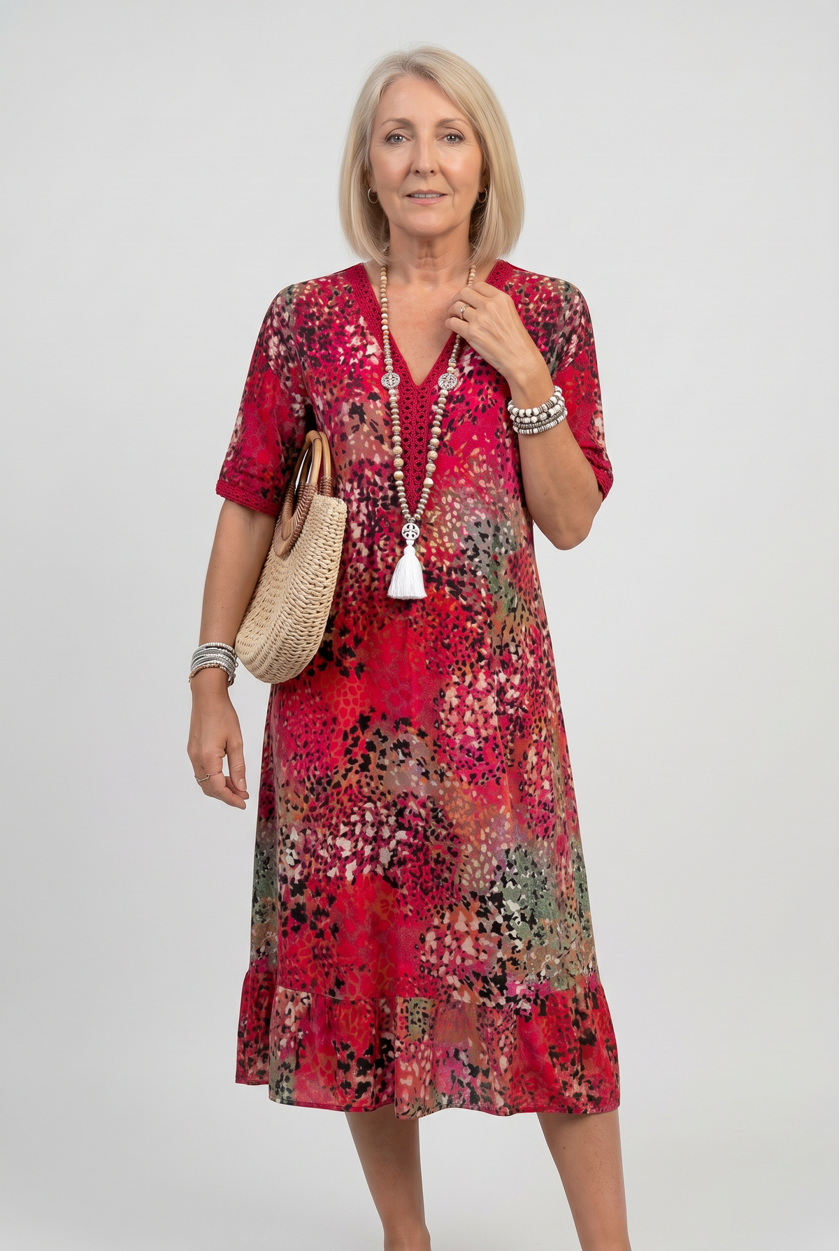 Women's Summer Dress | Printed Mini