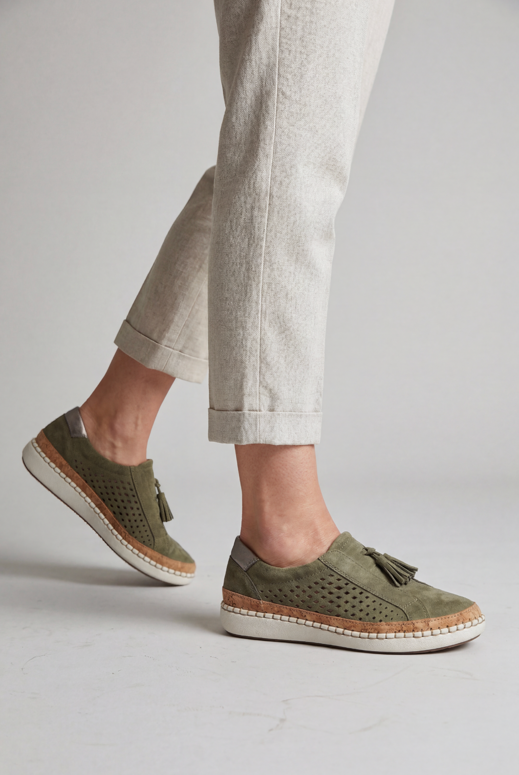 Women's Trainers | Slip-On with Cushioned Support