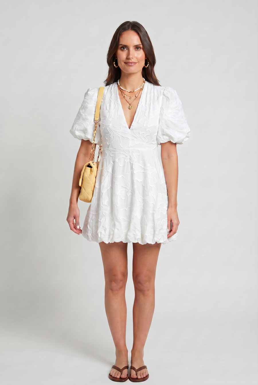 Women's White Summer Dress | Mini