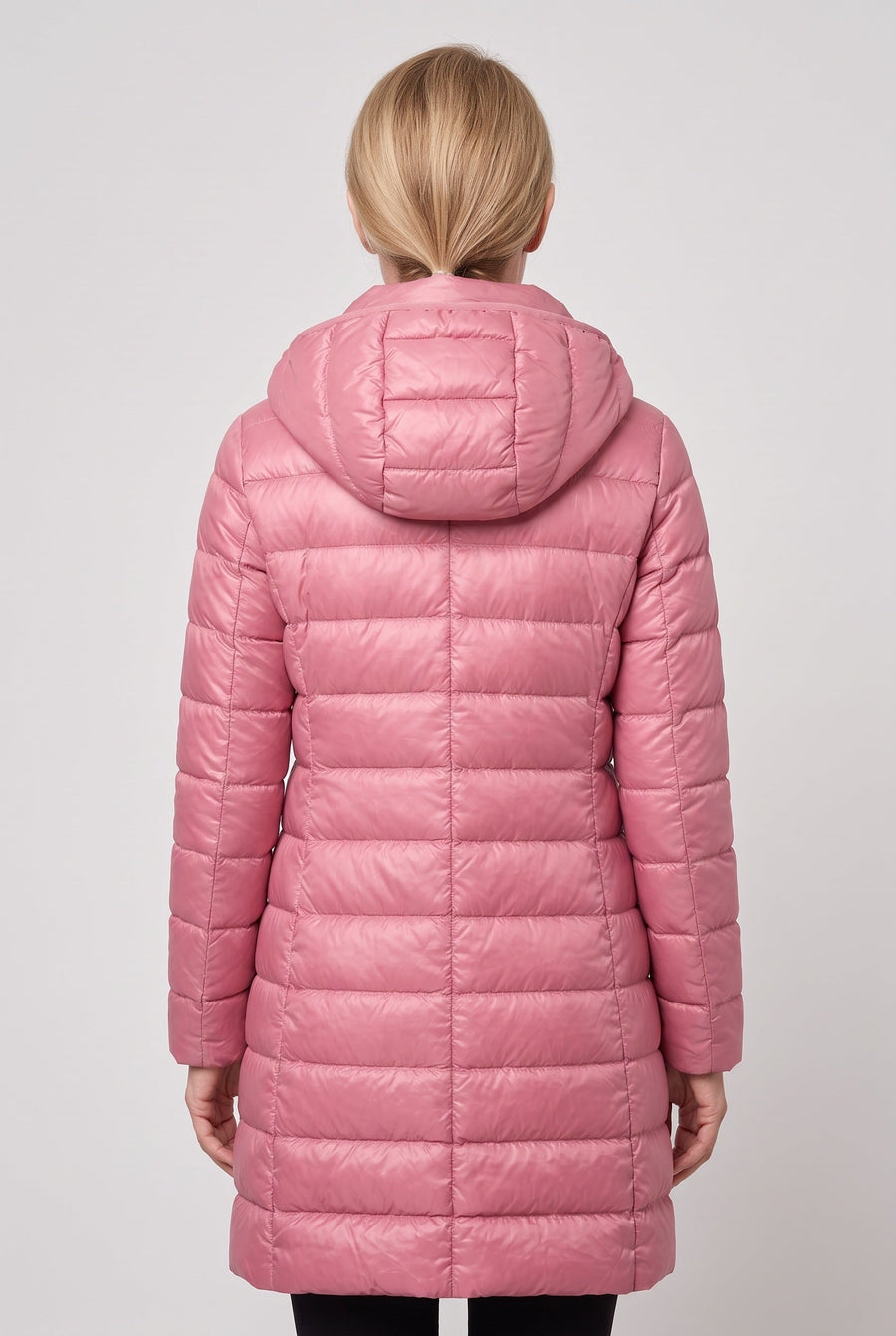 Women's Puffer Jacket | Hooded Longline