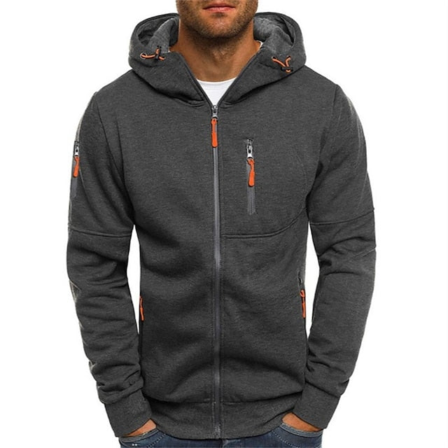 CALENIRAE | HOODED ZIP-UP JACKET