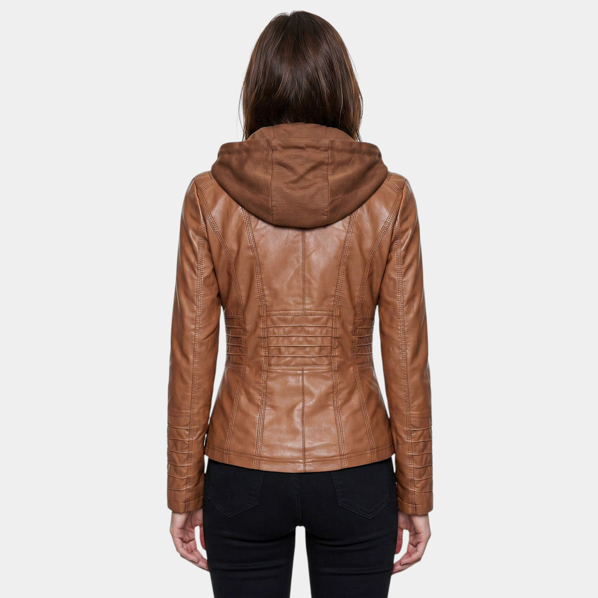 Siena Hooded Layered Jacket