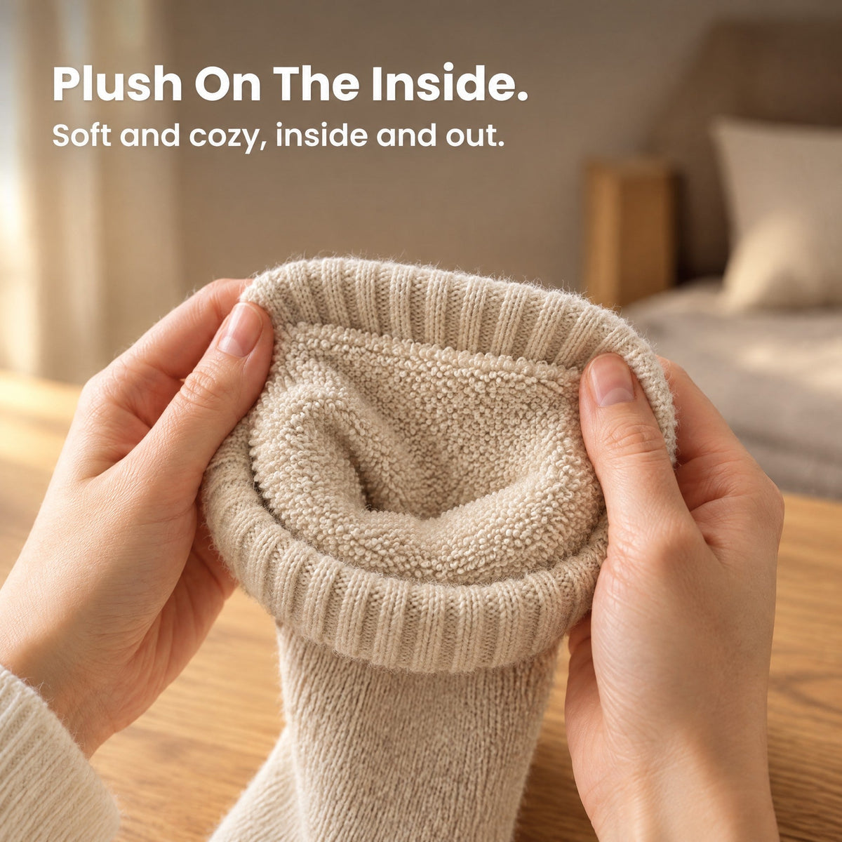 Mid Calf Winter Socks