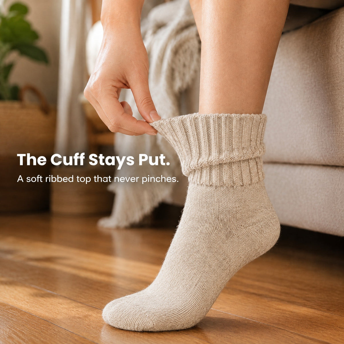 Mid Calf Winter Socks