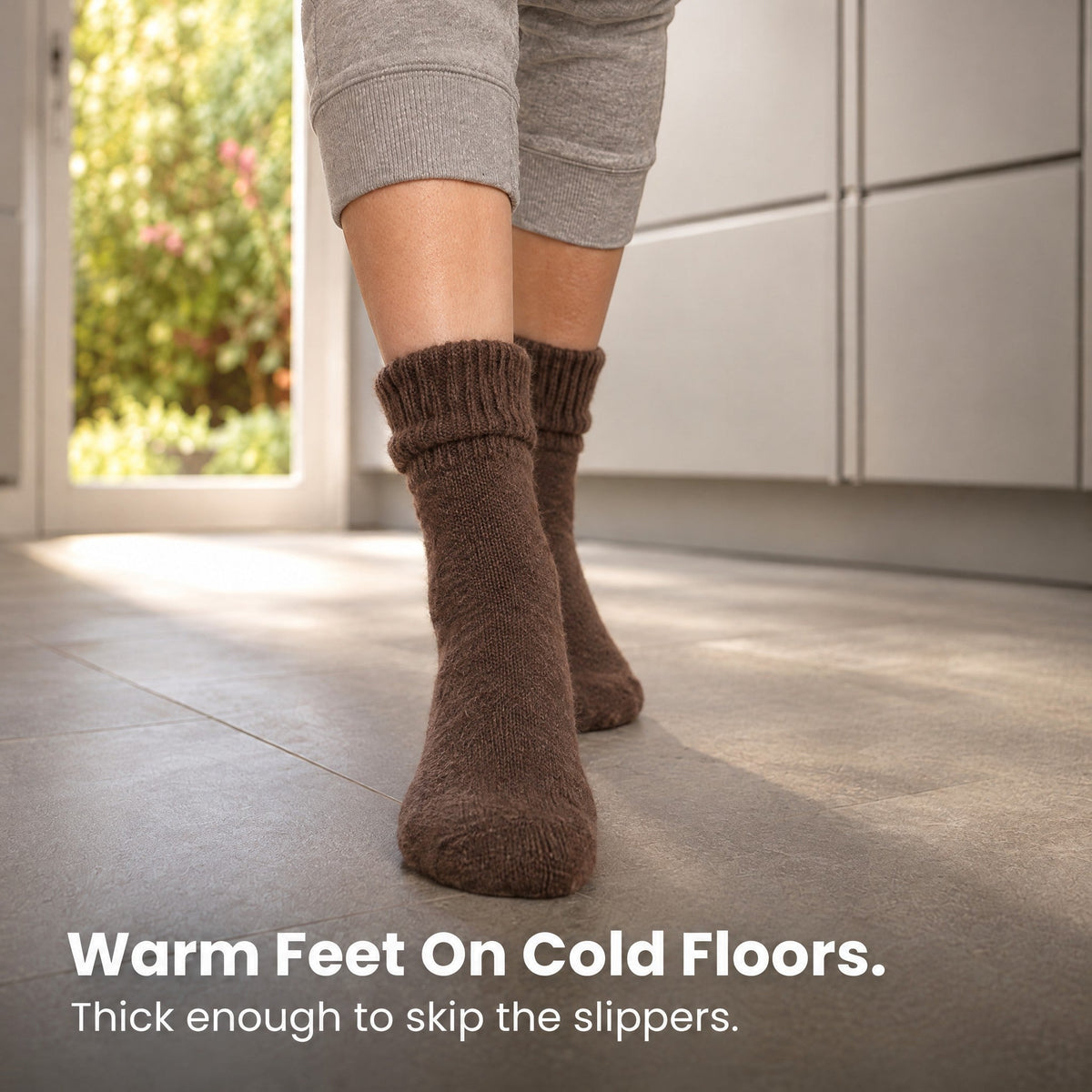 Mid Calf Winter Socks