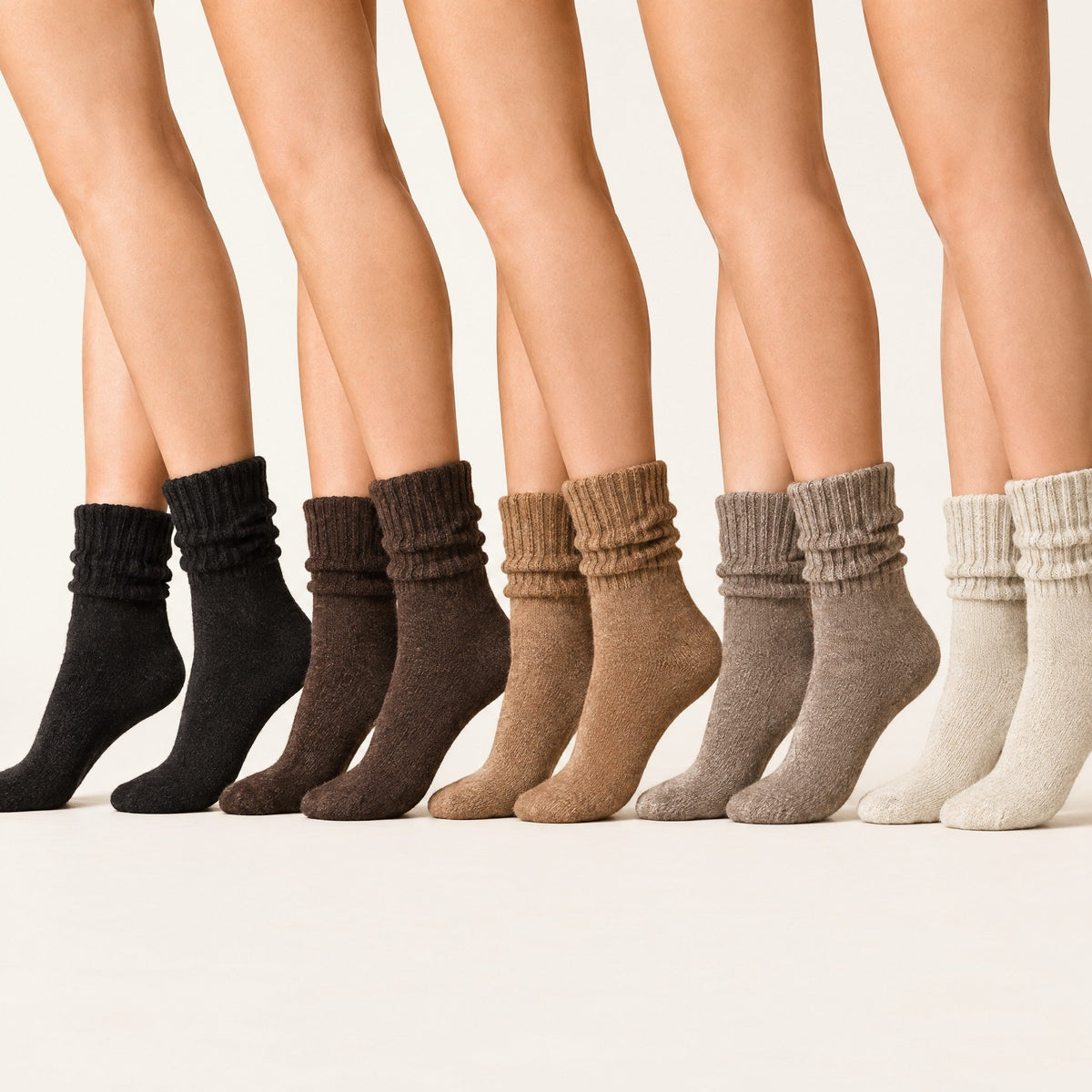Mid Calf Winter Socks